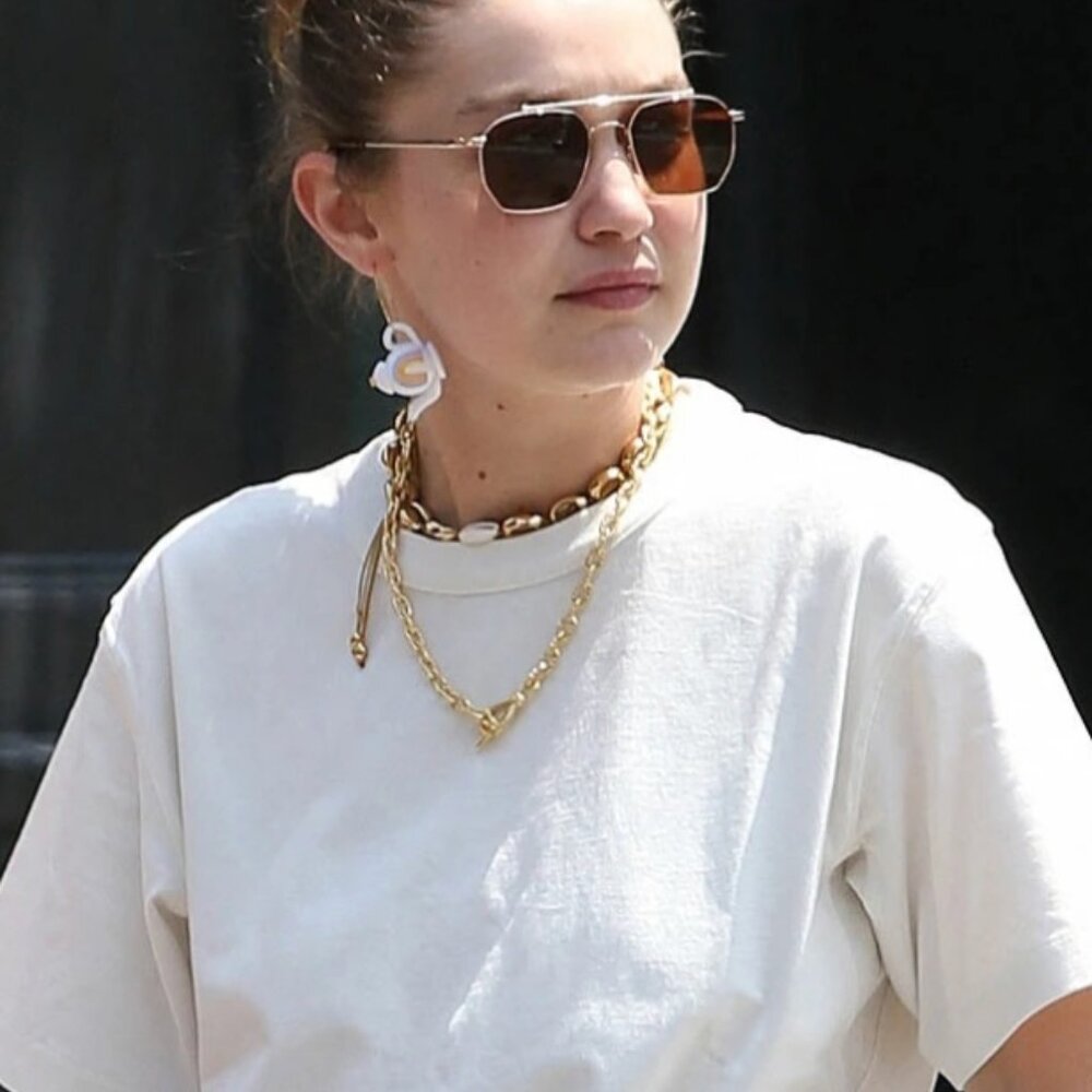 Vehla Bowie aviator Gold / Brown Gradient Square Sunglasses